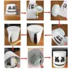 Kask Marshmallow DJ - świecąca maska pełnotwarzowa - z LEDParty