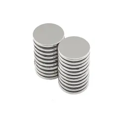 N35 - neodymium magnet - strong round cylinder - 22 * 2 mmN35