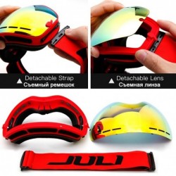 Ski goggles - interchangeable lens - double layer - anti-fog - snowboard sunglasses - UV 400Eyewear