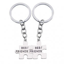 Brelok Puzzle - You're My Person / Best Friends - 2 sztukiBreloczki Do Kluczy