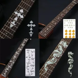 Naklejki na gryf gitarowy - ultra cienkieGitary