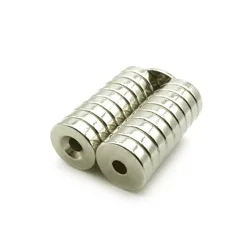 N35 - neodymium magnet - super strong round countersunk - with 5mm hole - 20mm * 5mmN35