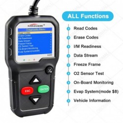 KW680S - car diagnosis - read fault code - scanner - EOBD / OBD2Diagnosis