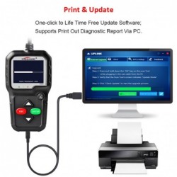 KW680S - car diagnosis - read fault code - scanner - EOBD / OBD2Diagnosis