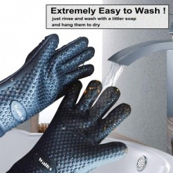 Długa rękawica ochronna - do czyszczenia / grillowania - żaroodporna - silikonowa - 1 sztukaCzyszczenie