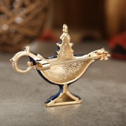 Magiczna lampa Aladyna - elegancka broszkaBroszki