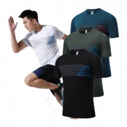 Męska koszulka sportowa - oddychająca - elastyczna - szybkoschnącaT-shirt