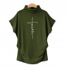 Koszulka z krótkim rękawem - klasyczny top - z nadrukiem Faith CrossBluzki & Koszulki