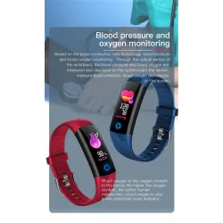 Smart Watch - sports bracelet - Bluetooth - fitness tracker / blood pressure / heart rate monitor - IP68 waterproofSmart-Wear