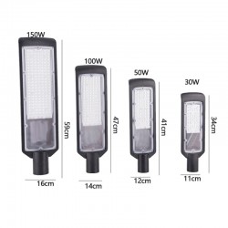 Zewnętrzne oświetlenie uliczne - lampa LED - wodoodporna - 100W / 150WUlica