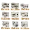 N35 - round neodymium magnet - 10 * 1mm - 10 * 10mm - 20 piecesN35