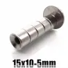 N35 - neodymium magnet - round countersunk disc - 18 * 3mm - with 5mm holeN35