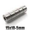 N35 - neodymium magnet - round countersunk disc - 18 * 3mm - with 5mm holeN35