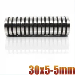 N35 - neodymium magnet - round countersunk disc - 30 * 5mm - with 5mm holeN35