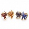 Colorful crystal elephant - keychainKeyrings