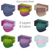 Maska ochronna na twarz / usta - jednorazowa - dla dorosłych - nadruk tie-dye - 50 sztukMaski na usta