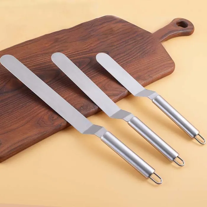 Stainless steel cream spatula - knife - for cake decorationBakeware