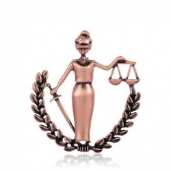 Kobieta Pokoju - odznaka prawnika - metalowa broszkaBroszki