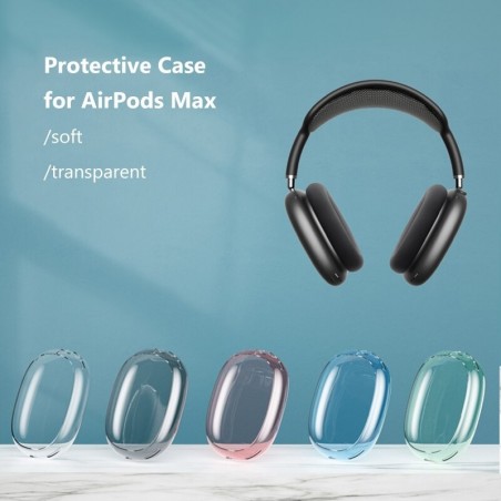 Transparent protective cover - for AirPods Max headphones - waterproofHeadsets