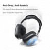 Przezroczysty pokrowiec ochronny - na słuchawki AirPods Max - wodoodpornyZestawy Słuchawkowe