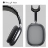 Przezroczysty pokrowiec ochronny - na słuchawki AirPods Max - wodoodpornyZestawy Słuchawkowe