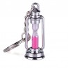 Metalowa lampa - klepsydra - brelok dla dwojga - 2 sztukiBreloczki Do Kluczy