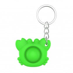 Fidget w kształcie kraba - zabawka antystresowa - z breloczkiem - push bubble Pop ItFidget spinner