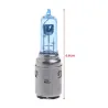 Żarówka motocyklowa - biała halogenowa Xenon - DC 12V - 35W - BA20DŚwiatła