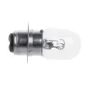 Żarówka motocyklowa - biała - T19 P15D-25-1 - DC 12V - 35W - halogen - podwójny żarnikŚwiatła halogenowe