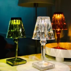 Modern crystal night lamp - touch control - USBLights & lighting