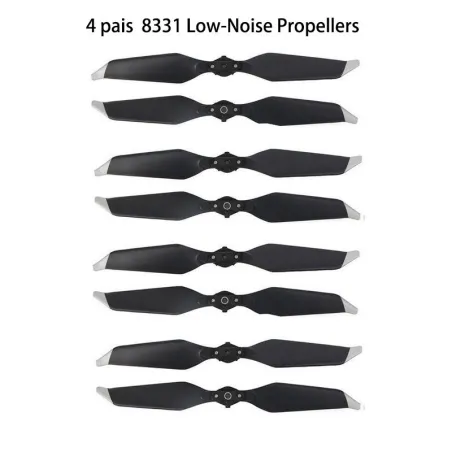 8331F - propellers - low noise - quick release - for DJI Mavic Pro / Mavic Pro Platinum - 4 pairsPropellers