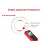 UNI-T UT373 - mini digital Laser tachometer - with backlight - non-contact - RPMDiagnosis