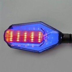 Uniwersalne kierunkowskazy motocyklowe - LED - 2 sztukiKierunkowskazy