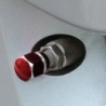 Universal car wheel valves - aluminum caps - hexagonal - 4 piecesWheel parts