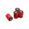 Car tire valves - Logo XJ6 - 4 piecesWheel parts