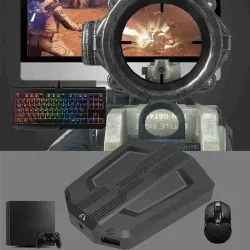 Gaming gamepad - audio keyboard - mouse converter - adapter - for PS4 / PS3 / Xbox One / Xbox 360 / N-Switch ConsoleControllers