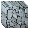 3D wall / floor sticker - self adhesive tile - waterproof - removable - 10 piecesWall stickers