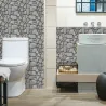 3D wall / floor sticker - self adhesive tile - waterproof - removable - 10 piecesWall stickers