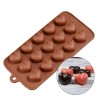 Silicone mold - for chocolate / jelly - non-stickBakeware