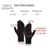 Warm winter elastic gloves - hat - balaclava - touch screen fingertips - non-slip - unisexScarves