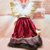 Uśmiechnięty anioł - stojąca lalka - ozdoba świątecznaŚwięta Bożego Narodzenia