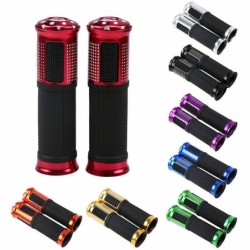 Universal motorcycle handlebar grips - for Suzuki / Kawasaki - 22mmHand Grips & End