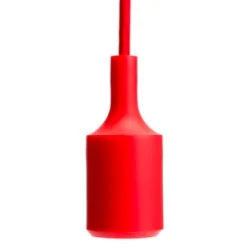 E27 - ceiling lamp holder - socket - silicone rope - 90cmLighting fittings