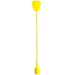 E27 - ceiling lamp holder - socket - silicone rope - 90cmLighting fittings