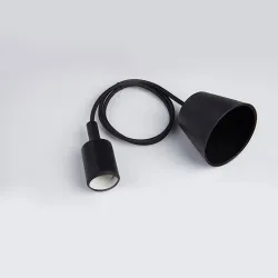 E27 - ceiling lamp holder - socket - silicone rope - 90cmLighting fittings