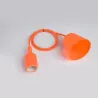 E27 - ceiling lamp holder - socket - silicone rope - 90cmLighting fittings