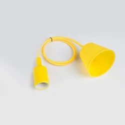 E27 - ceiling lamp holder - socket - silicone rope - 90cmLighting fittings