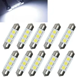 Żarówka samochodowa LED 5050 36mm - 12V 0,9W - 10 sztukLED