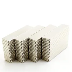 Magnesy neodymowe N52 - mocne - prostokątne - 40 * 10 * 2mm - 10 sztukN52