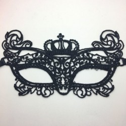 Sexy lace eye mask - for Halloween / masquerades - blackMasks